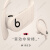 beatspower pro 无线蓝牙耳机 挂耳式运动耳机 音乐耳机 魔音耳机 象牙白 云彩粉