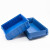金固牢 KCzy-207 分隔式零件盒 工具收纳箱螺丝盒物料盒 蓝色小2号（400*117*90）