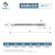 江宇镀钛螺尖先端加硬高速钢机用丝锥丝攻HSSM345681012M7*0.75*1 镀钛M8*1 螺尖