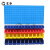 五金工具挂板百叶零件盒挂板螺丝收纳盒子挂板架元件盒储存架背挂式零件盒塑料盒元件螺丝盒配件收纳盒 浅灰色百叶挂板1200*500mm 浅灰色百叶挂板900*450mm