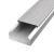 润宏工品 铝合金方形线槽一根2米 60*30 单位：一米