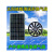太阳能户外大风量12V散热风扇房间冷/暖气片排风动植物换气 3A可调节电源一个