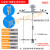 战舵仪器仪表IBC吨桶气动搅拌机电动搅拌机油漆涂料横板式化工防 气动H005大五缸+折叠叶轮 吨桶