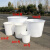 定制适用于加厚级牛筋塑料圆桶大口桶桶洗澡桶发酵桶化工桶 100L