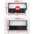 WD-710S点阵击打式打印机色带架框墨盒条碳 CR39黑色