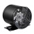 HOLNLT 强力排气扇抽风机换气扇换风扇圆形管道双向 支架款黑色单向7寸