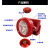 宝利莱518矿用专用矿灯防爆防水强光超亮锂电池充电井下安全帽灯 红色灯+红色矿帽   白光