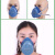 硅胶防尘口罩粉尘打磨煤矿工装修雾霾工业防护面罩防毒面具 311口罩1只