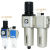 气源处理器油水分离过滤器GFC200-08 300-10 400-15 600-25 GFC600-25F1(差压排水)1寸接口 亚德客