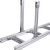 屹选工品 4C铝型材桥架 铝合金走线架 梯式走线架 布线架（标准型）800mm宽 单位：米