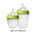 可么多么（como tomo）【奶瓶套装】comotomo奶瓶宽口径婴儿硅胶奶瓶150ml250ml 150ml 绿色绿色250ml