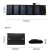 太阳能充电板光伏便携5V12v18V快充电宝手机户外折叠移动电源发电 10W黑色普通款单USB