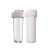 10寸前置透明滤瓶净水器2分4分家用RO直饮水机滤壳PP棉过滤器配件 透明白盖2分(PP棉全套)