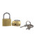 何老师 HLS-1291 铜锁薄款地球牌挂锁通开通用钥匙户外锁防水防锈箱包箱柜锁小锁 HL405  