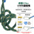 SHANDUAO高空五点式安全带新国标AD9071子母扣单小钩1.8米+缓冲包