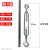 适用镀锌开体花篮螺丝钢丝绳拉紧器收紧器伸缩紧绳器花兰螺栓M6/8/10 国标开体M18*300