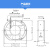 迈恻亦17CM 双滚珠轴承 17251 220V 电机柜机箱散热风扇 FP-108EX-B1-B 17CM 椭圆形(滚珠)