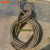 起重吊索具/钢丝绳成套吊具/环头绳/手编钢丝绳吊具12MM1米-10米 12mm*3米