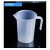 定制通用烘培塑料透明家用食品级带刻度杯烧杯量筒加厚小厨房奶茶杯子 1000ML一只