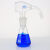 三角薄层喷瓶30/50/100ml(带球)玻璃层析瓶橡胶色谱显色喷雾瓶 50ml加单连球