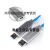 适用光纤USB3.0延长线工程数据线/公母转换连接器Dongle无损传输1 30米套装