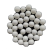 定制精抛高铝瓷圆球磨料圆球抛磨块精抛光磨料白色研磨石氧化铝陶 3mm(25KG/袋)