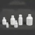 化科 聚四氟乙烯PTFE小口瓶子特氟龙试剂瓶塑料王细口瓶化学瓶腐蚀性液体容器瓶 5000ml 