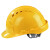 猩阮樟安帽工地施工安头帽建筑工程领导夏季透气加厚印字防护头盔男 三筋ABS红色