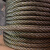 起豪 起重钢丝绳 热镀锌涂油钢丝绳 吊装带油钢丝绳 规格:6*19W+FC(麻芯) 直径20mm 右交互捻 (500米起订)