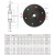 适用于锥套皮带轮大全铸铁减速同步电机单槽双槽a型b型欧标三角带轮定制 风机轴盘sm2000/2500/1600