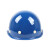 普达 盔式安全帽 建筑工地用玻璃钢防砸安全头盔 BG-6013 蓝