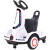 福洛伦新款儿童玩具电动车漂移平衡车摩托遥控充电可坐人男女小孩子宝宝 加厚轮(白)加大电 +早教 双驱动
