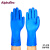 ALPHATEC手套家务清洁防滑耐用贴手洗碗洗衣食品加工丁腈手套 37-310（1双） M码