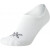 卡尔文·克莱恩（Calvin Klein）女式袜子--轻便高性能不露袜套（12 只装） Grey/White/Black 4-10