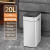 智能感应式垃圾桶家用带盖厨房客厅卫生间厕所自动打包不锈钢大号 20L白色自动打包客厅厨房 12L以上
