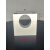 面板铝块支架合金管夹实验室双孔气路管卡6 8 10mm1/4 3/8 1/2寸 1寸 (25.4mm)    中心高30