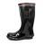 安全牌（AN QUAN PAI）高压绝缘鞋 工业耐磨防滑劳保工作鞋 橡胶雨靴 ZX025 25KV 黑色 高筒 45码