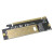 NVME M2转PCIE16X高速扩展扩展卡PCI-E转M2转接卡NGFF SSD转换卡 散热片7018mm