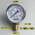 定制适用水压表压力表自来水管道压力检测暖气净水器测压2分4分螺纹 Y-60不耐震0-1.6MPA/16KG 1