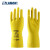 兰浪(LANON)SR206天然橡胶防护手套乳胶耐酸碱防水防滑耐用实验室工业劳保手套 1双 XL
