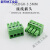 15EDGK-3.5MM插拔式对接插头绿色接线端子焊PCB板孔座2-24P小间距 12P K插头