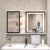 优莱可可浴室镜柜储物柜单独挂墙式卫生间置物架镜子洗手间镜箱 100CM白色普通-长虹玻璃带抽纸
