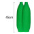 乳胶防水防腐蚀套袖耐油耐酸碱皮袖套橡胶护袖厨房水产袖套加长款 绿色45cm10双