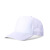 曼睩曼睩白色棉/网拼接志愿者小红帽遮阳户外网帽志愿者鸭舌帽ML021