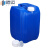 穆运 堆码桶30L化工桶加厚密封塑料桶带盖油桶储水桶方形废液桶 30L蓝色B款桶重1.5kg