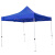 普舍（PUTSCHE）户外遮阳篷防雨防晒雨棚临时检查帐篷 蓝色3*3M四角防雨帐篷	