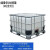 全新IBC塑料集装半吨桶500L1000升1吨储水罐柴油桶化工桶水箱 全新500L白色大口(滚塑特厚)