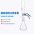实验室微型量筒式砂芯过滤装置微量溶剂过滤器抽滤装置100ml无油隔膜真空泵便携式微孔滤膜 整套装置