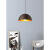 欧普照明（OPPLE）同款简约个性北欧风餐厅吊灯创意设计民宿照明铝灯罩自助餐商铺吊 G11款35cm中号-红色