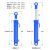 5吨单向液压油缸小型升降平台进口材质油封抛光内壁江苏配件大全 内径63 杆径35 行程550  单向